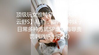 顶级玩女推特SM调教大神【云舒S】私拍，圈养各种妹子日常多种方式SP虐阴侮辱责罚刺激感十足 (4)