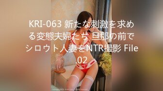 KRI-063 新たな刺激を求める変態夫婦たち 旦那の前でシロウト人妻をNTR撮影 File.02