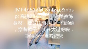 [MP4/ 512M]&nbsp;&nbsp; 高挑28岁御姐，完美教练身材，要身段有身段，有颜值，穿着裤子艹实在太过瘾啦，操得她一直喊爸爸