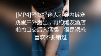 [MP4]骚女好迷人不穿内裤塞跳蛋户外露出，再约炮友酒店啪啪口交后入猛操，很是诱惑喜欢不要错过