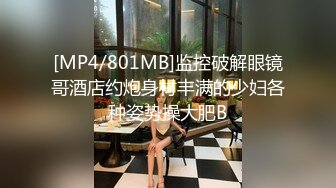 [MP4/801MB]监控破解眼镜哥酒店约炮身材丰满的少妇各种姿势操大肥B