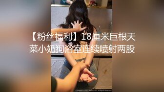 【粉丝福利】18厘米巨根天菜小奶狗浴室连续喷射两股