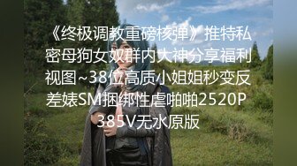 《终极调教重磅核弹》推特私密母狗女奴群内大神分享福利视图~38位高质小姐姐秒变反差婊SM捆绑性虐啪啪2520P 385V无水原版